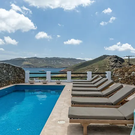 ヴィラ Mykonos Panormos Luxurious *