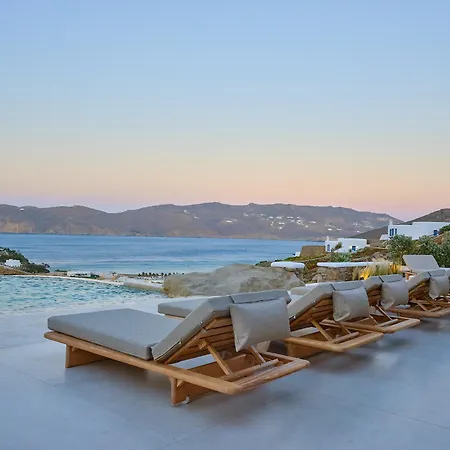 Mykonos Panormos Luxurious ヴィラ *